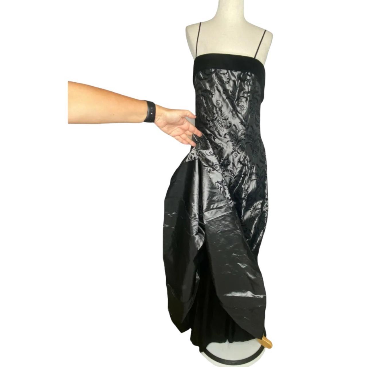 Dave & Johnny Vintage Gown DRESS STYLE 10610 Cut... Depop