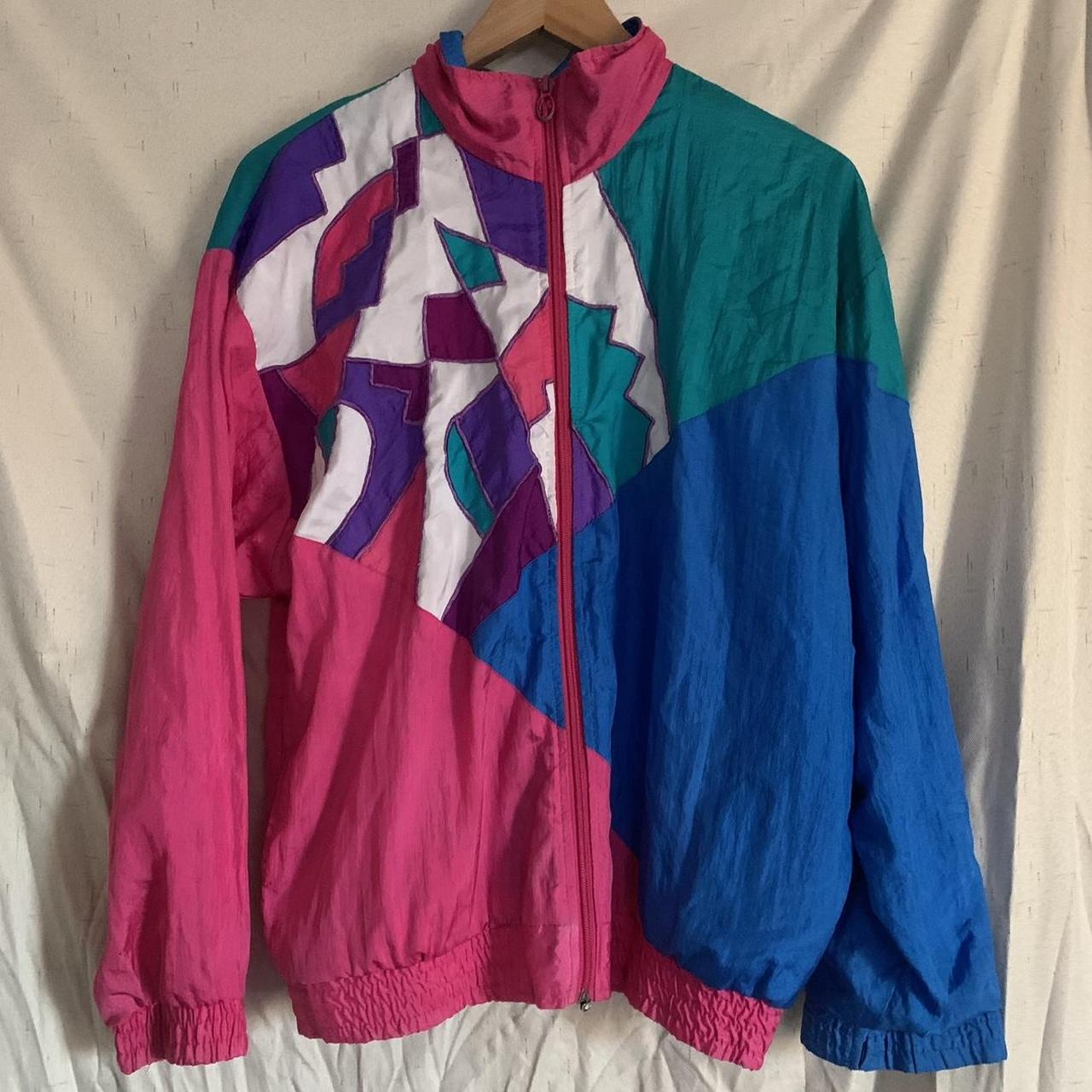 brand pink windbreaker