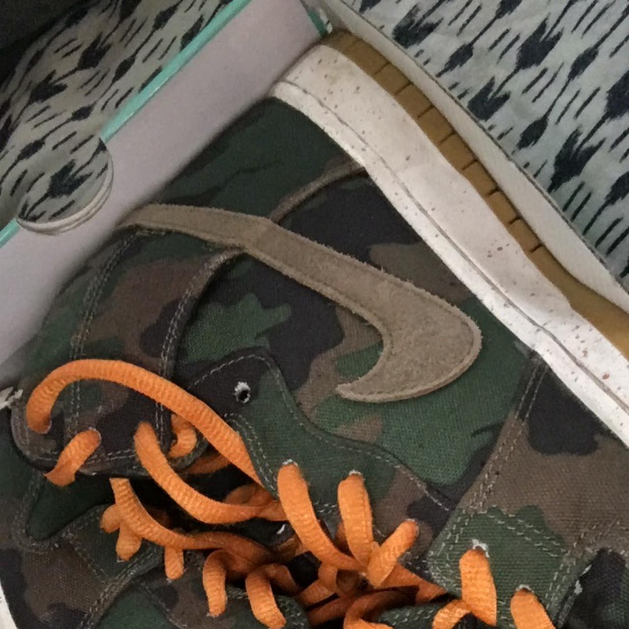 nike dunk sb high fiveoneo camo - Depop セール直営店 Nike Dunk SB High FiveOneO Camo スニーカー