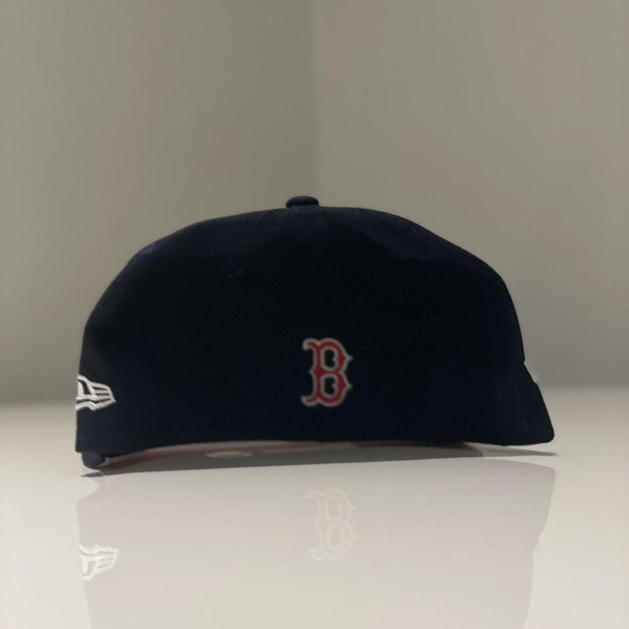 BOSTON RED SOX MLB SIDE PATCH BLOOM NAVY 59FIFTY CAP - Depop