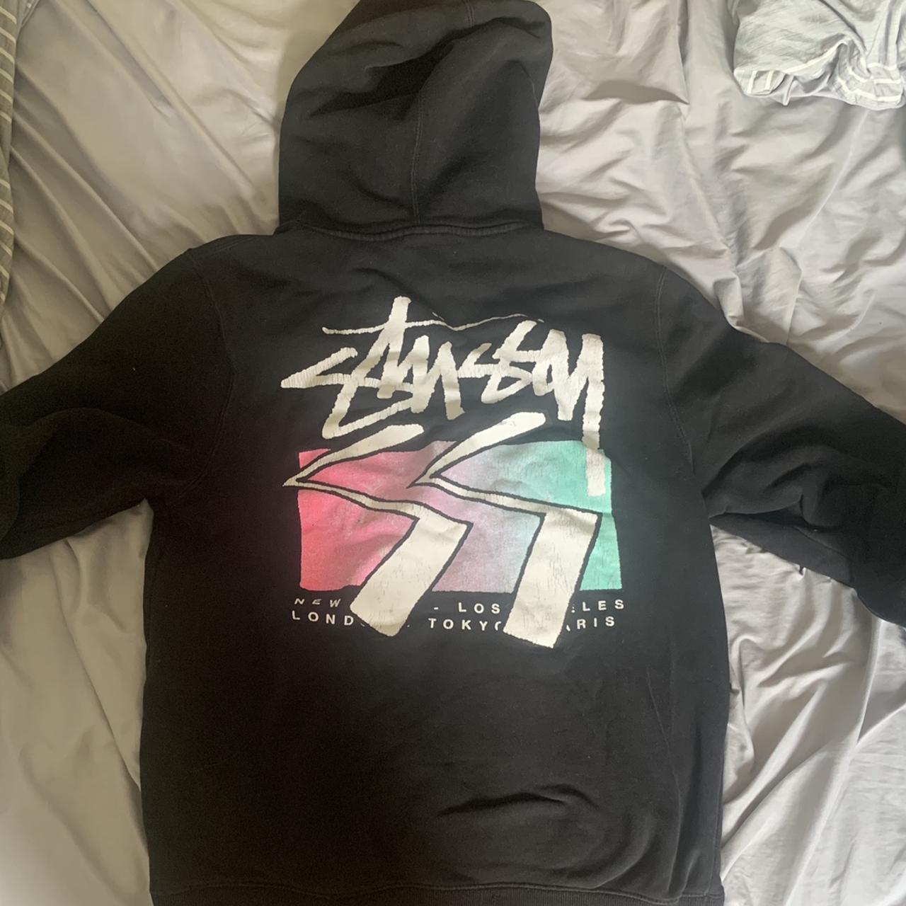 #hoodie #stussy nice stussy hoodie, used but no wear... - Depop