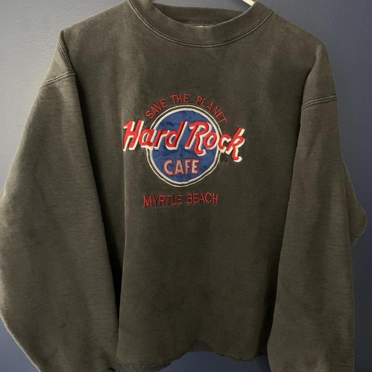 Hard Rock Cafe crew neck Good condition Loose fit - Depop