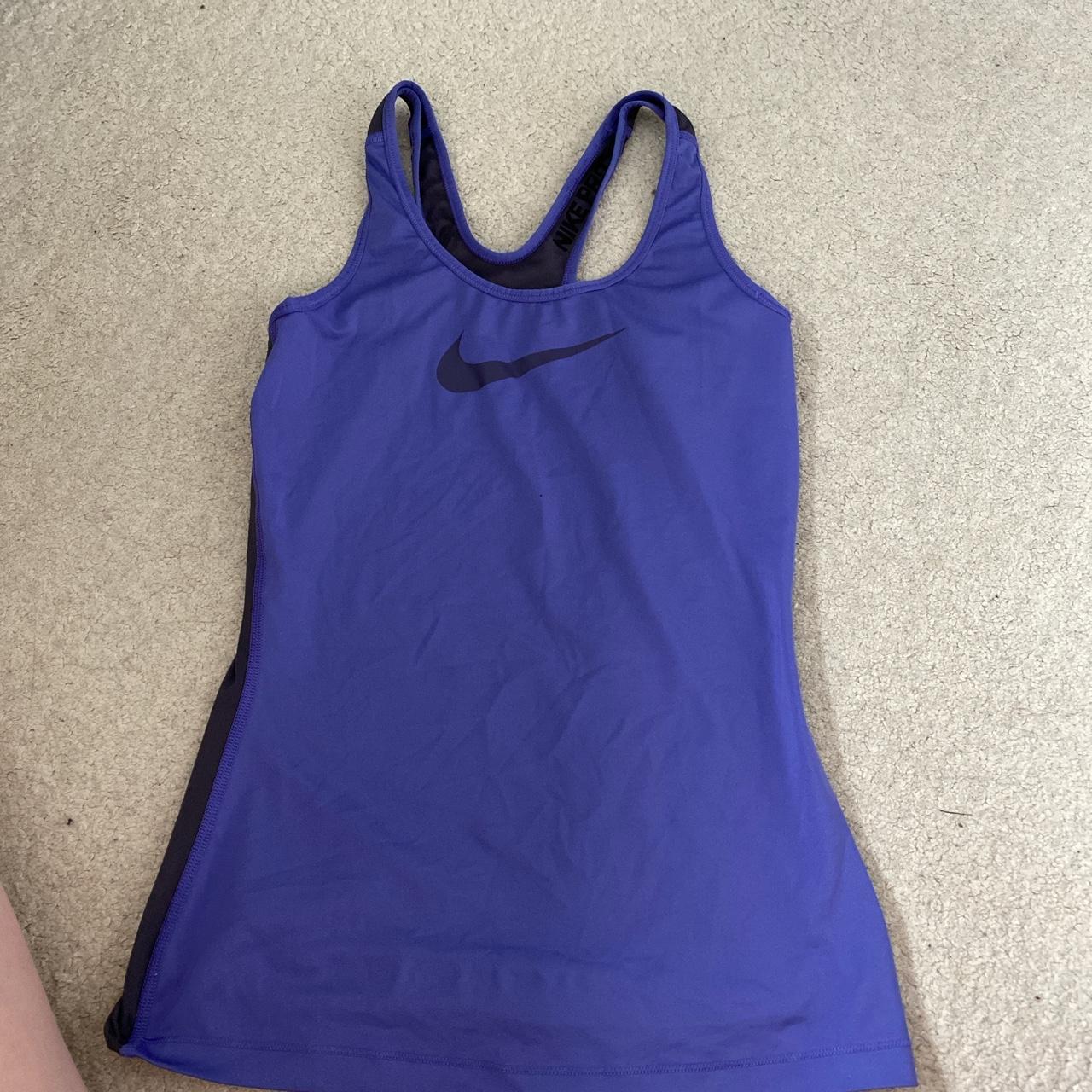 mens purple nike tank top