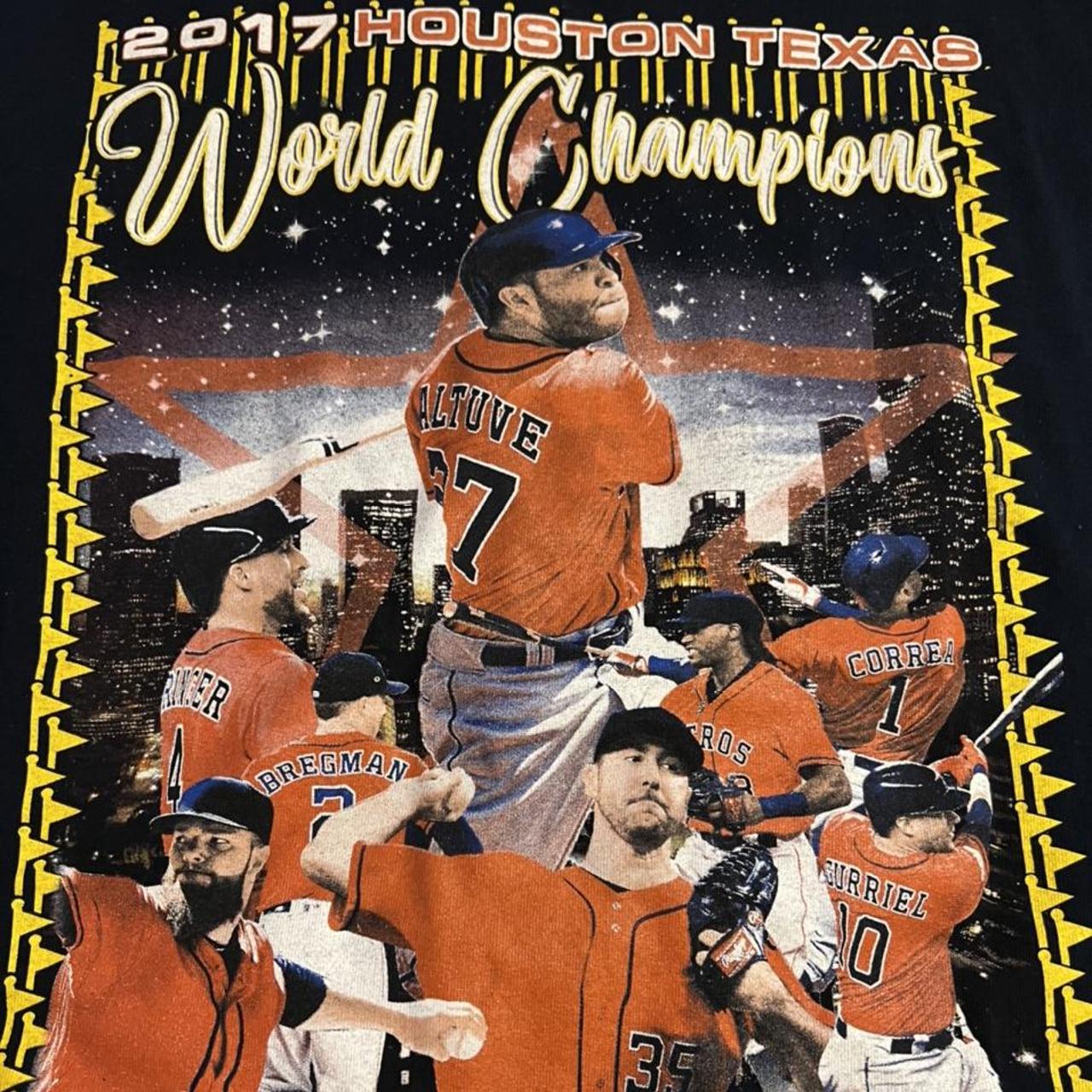 Houston Astros ALCS Champions T-Shirt. Size Large. - Depop