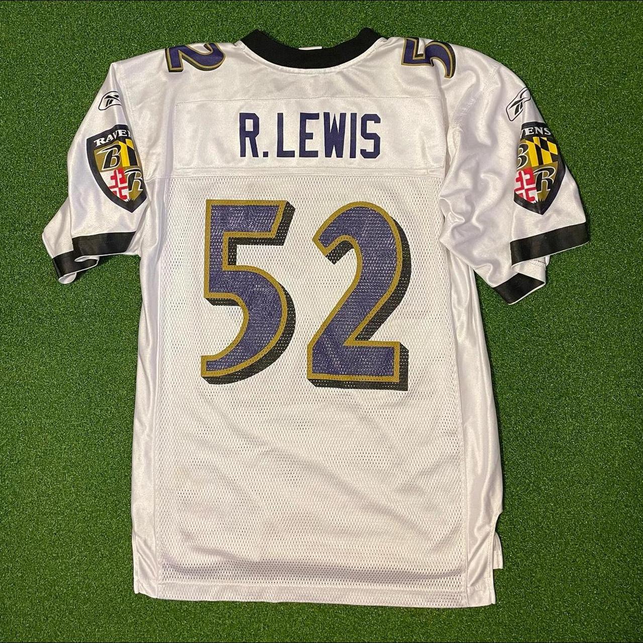 Baltimore Ravens Ray Lewis Black Throwback Jersey