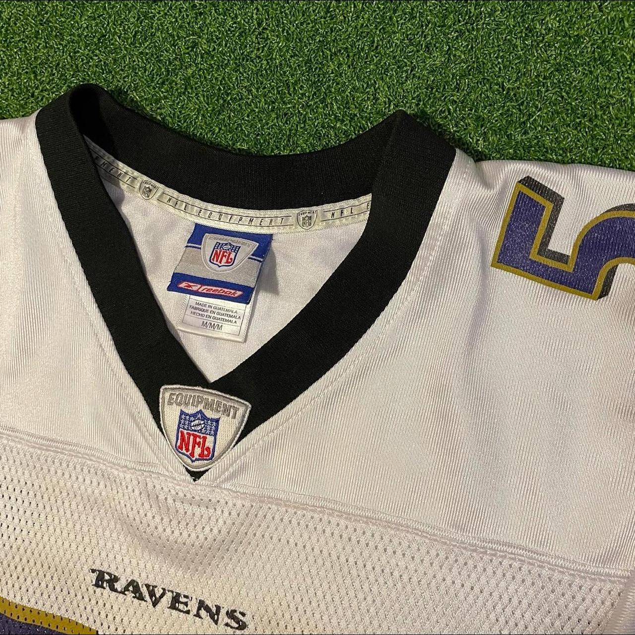 Ray Lewis Baltimore Ravens White Football Jersey - Depop