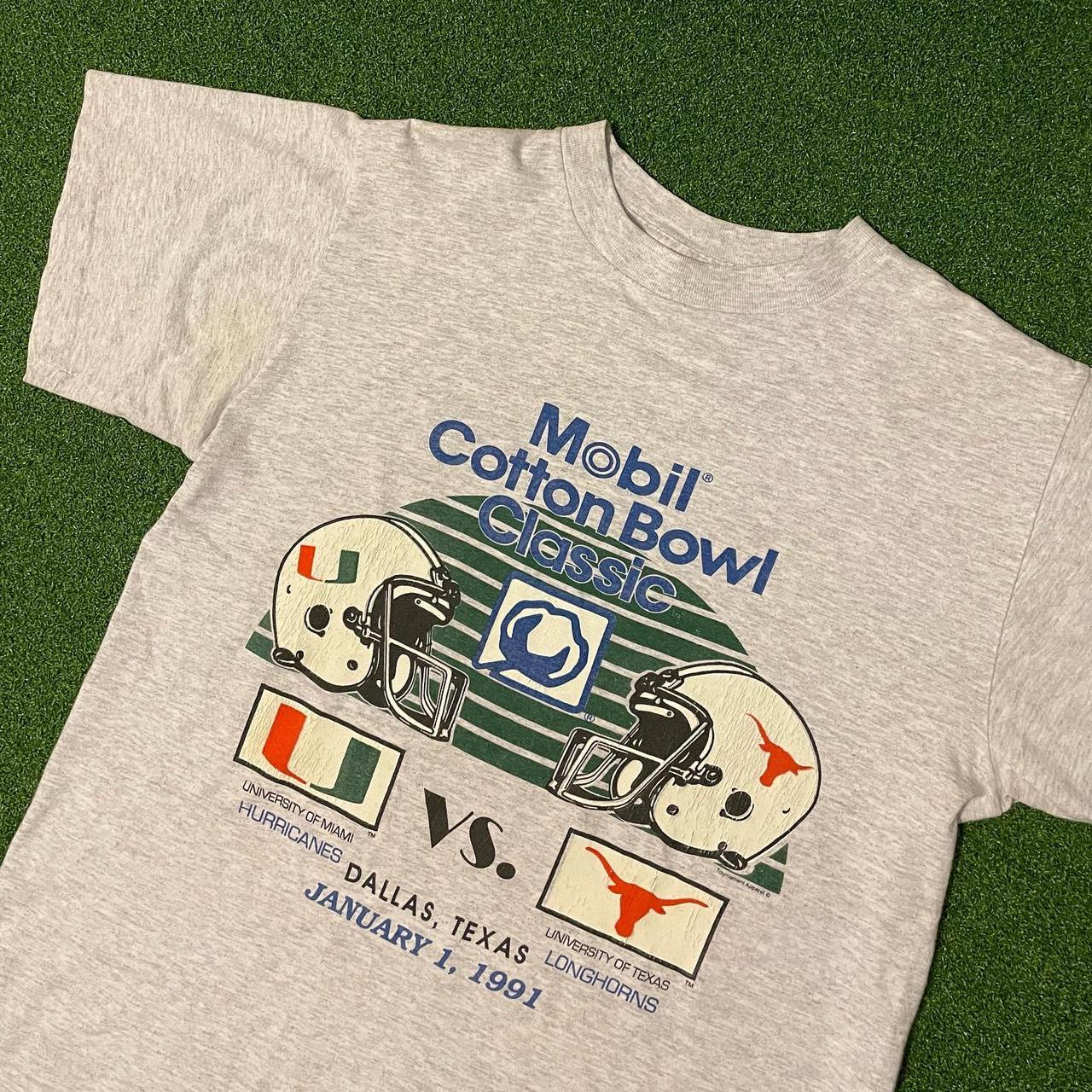 1991 Vtg ‘Cotton Bowl Classic’ Hurricanes vs... Depop