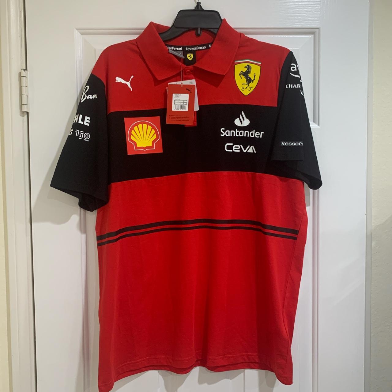 Ferrari f1 clearance polo shirt 2019