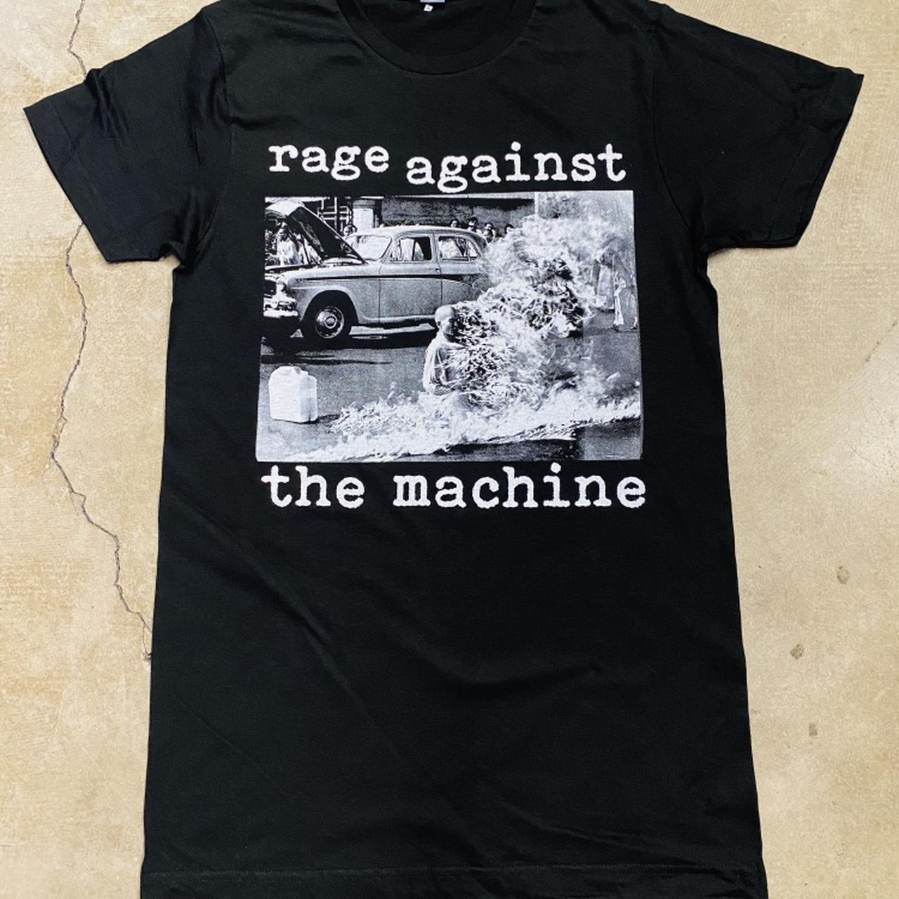 Rage Against The Machine Shirt in Black Available in... - Depop