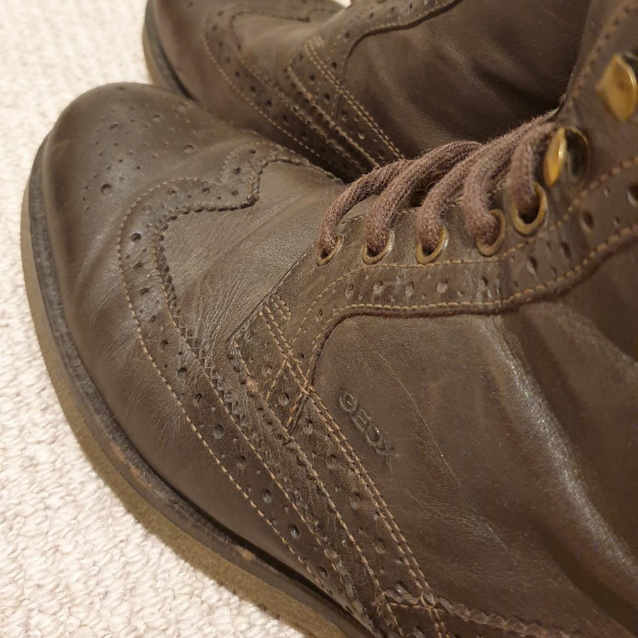 Geox Men's Brown Boots Depop