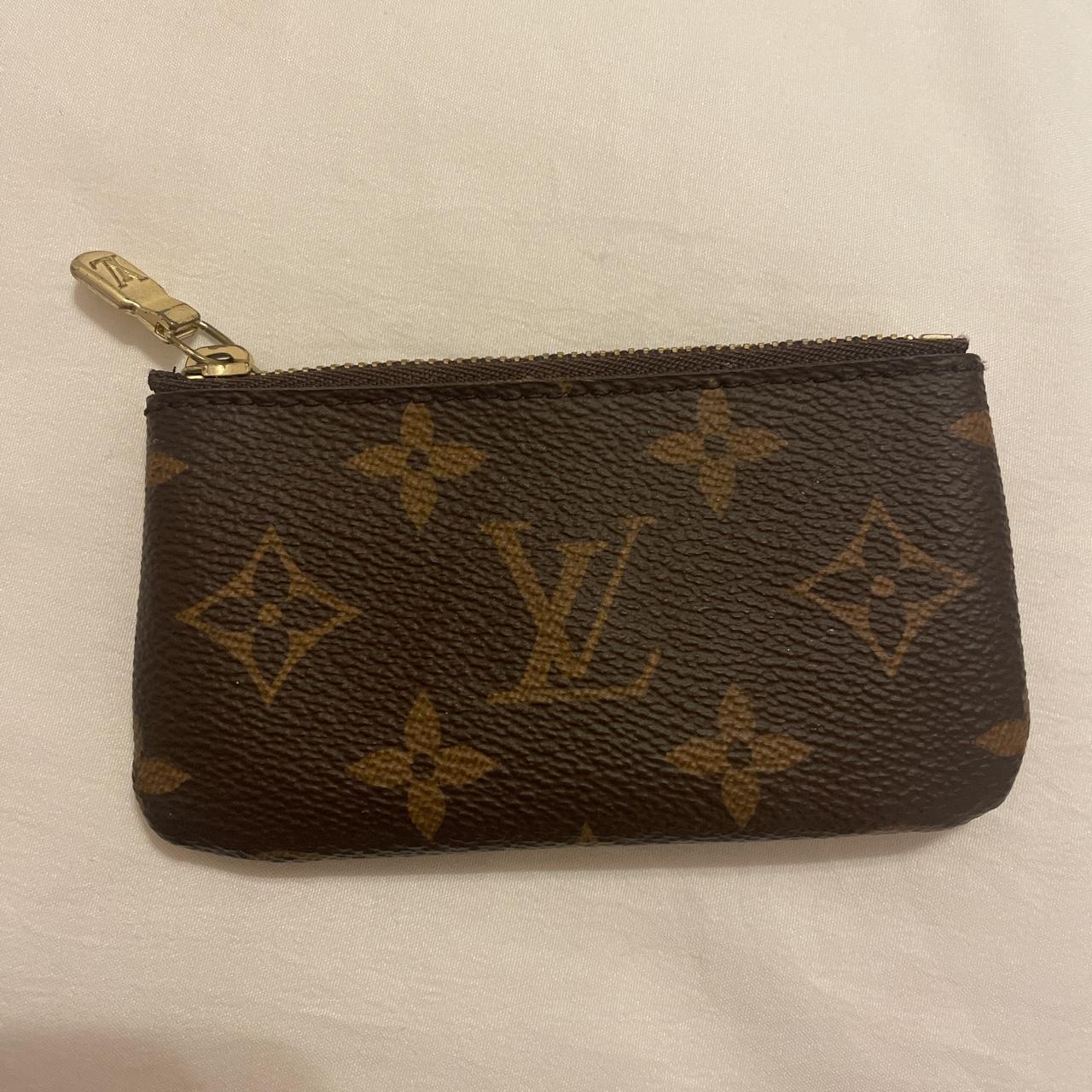 Authentic pre-loved Louis Vuitton card holder with - Depop