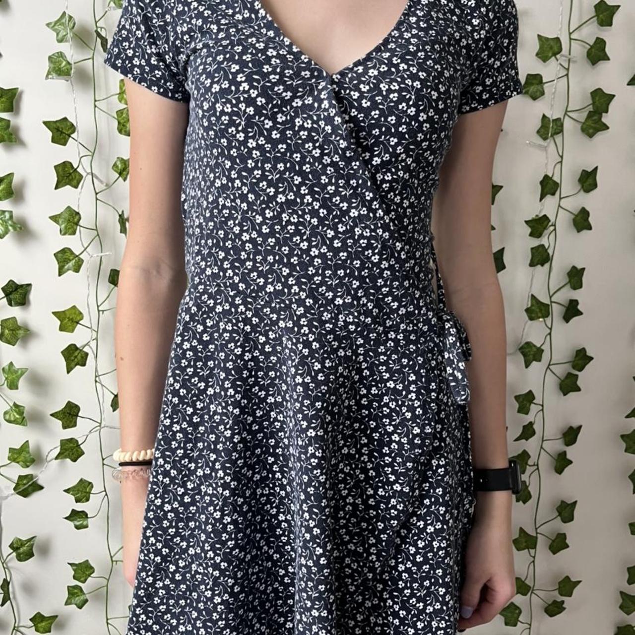 wrap dress hollister