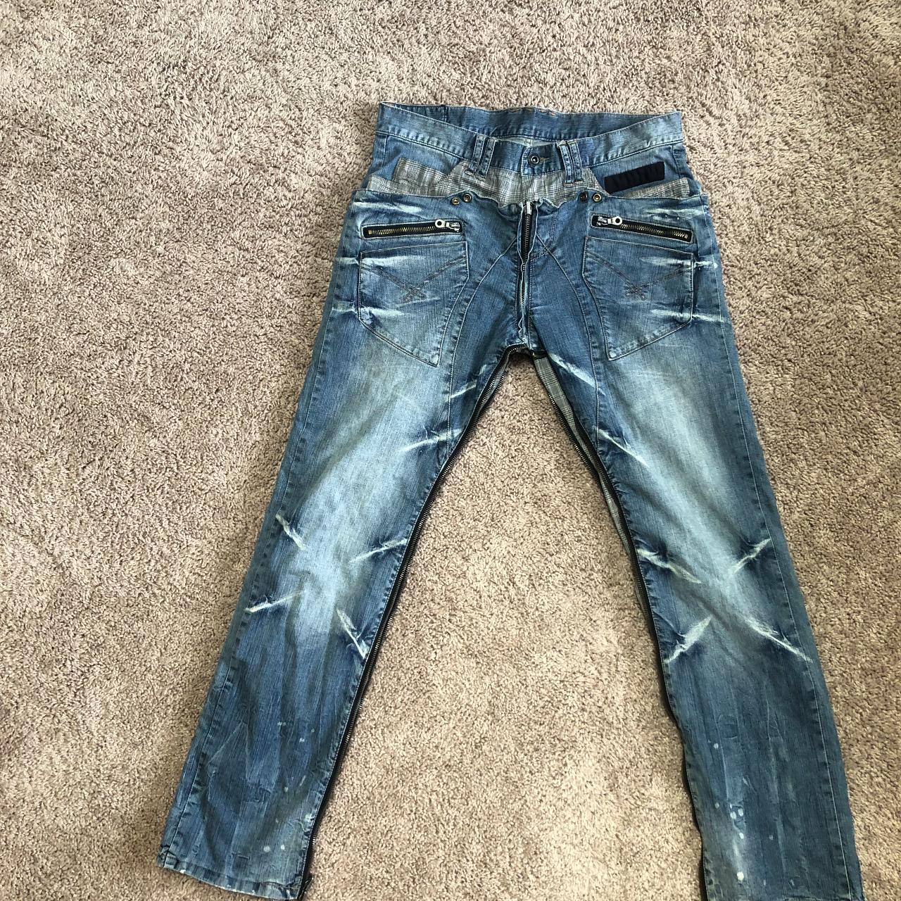 PPFM Hybrid flip jeans 10 pockets, easy to change... - Depop