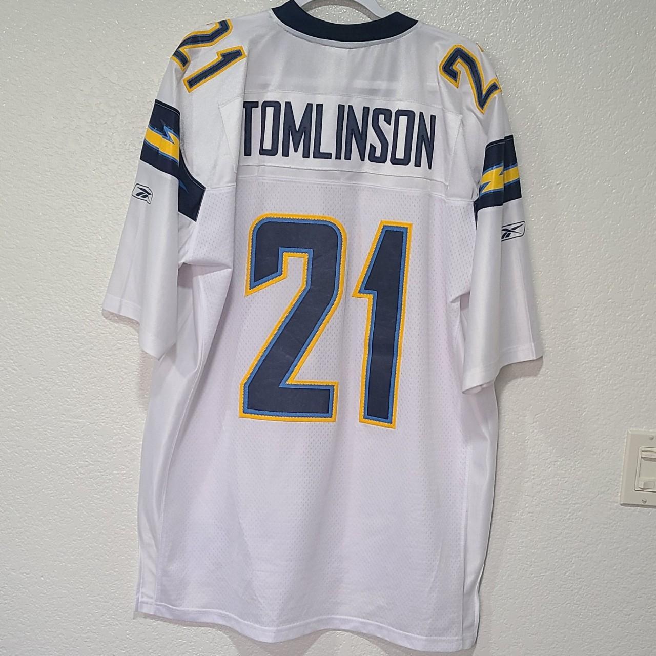 Reebok, Shirts, Nfl San Diego Los Angeles Chargers Ladainian Tomlinson 2  Jersey