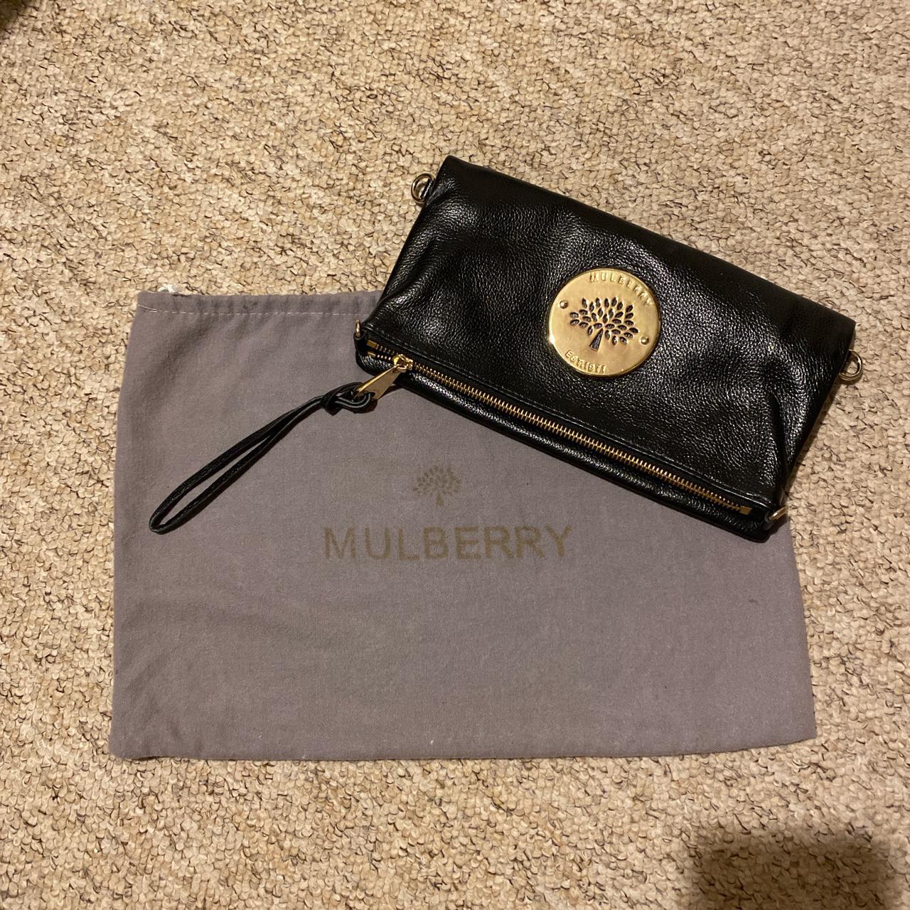 Mulberry Daria French Purse in Taupe Spongy Pebbled Leather - SOLD