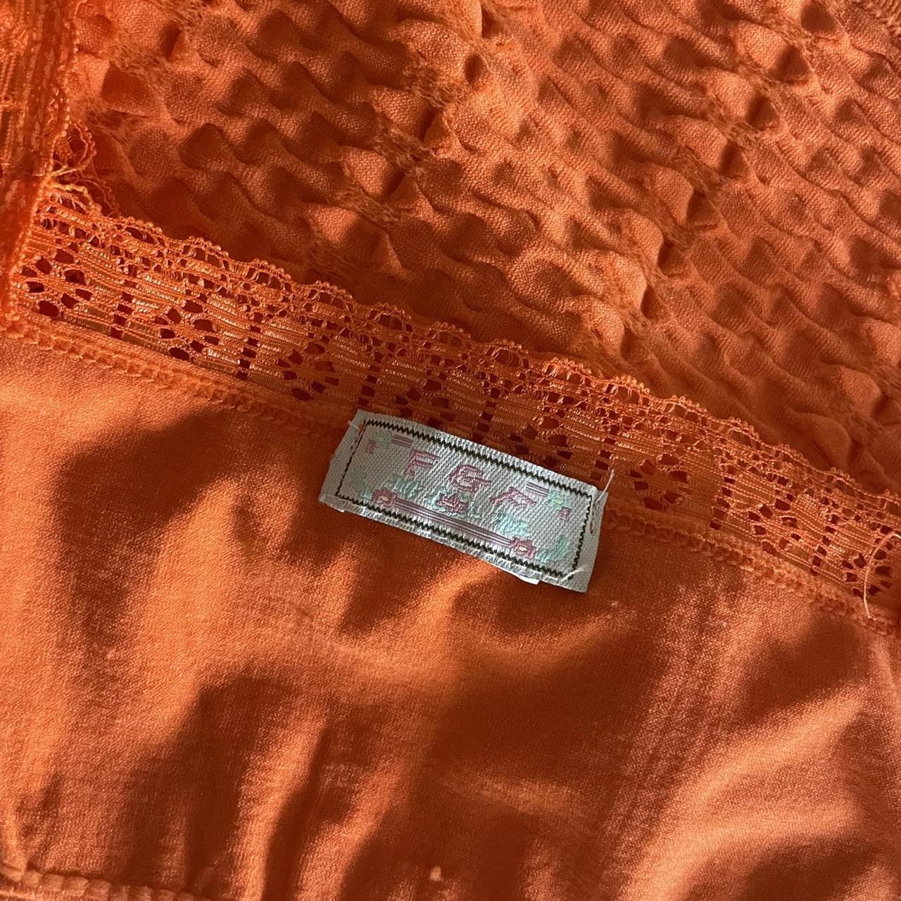 F&F Women's Orange Vest (4)