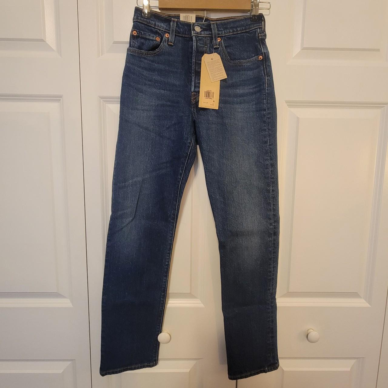 501 Levis jeans NWT high rise, button fly, straight... - Depop