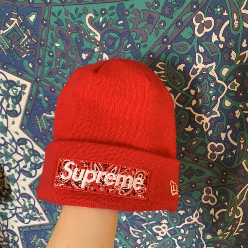 Supreme bandana deals bogo beanie