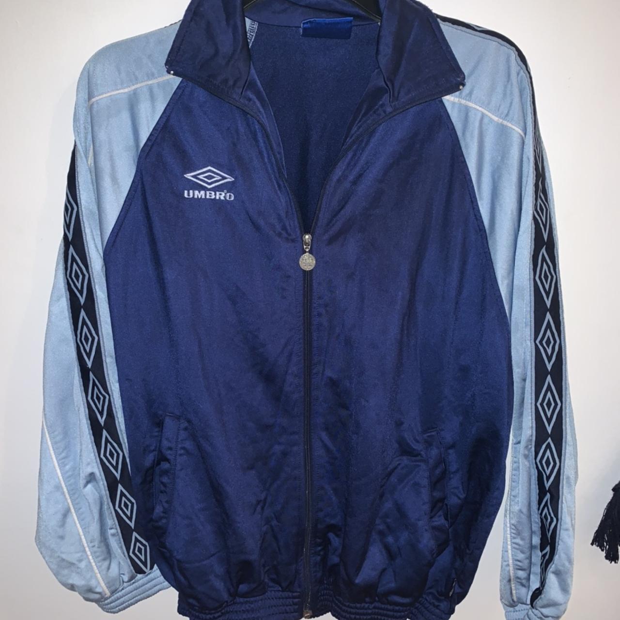 - Umbro Streetwear Track Jacket - Large - worn but... - Depop