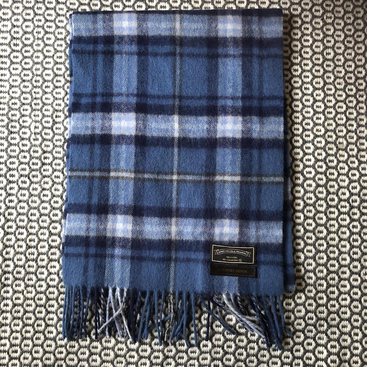 James Pringle Weaver 100% wool tartan checked scarf.... - Depop