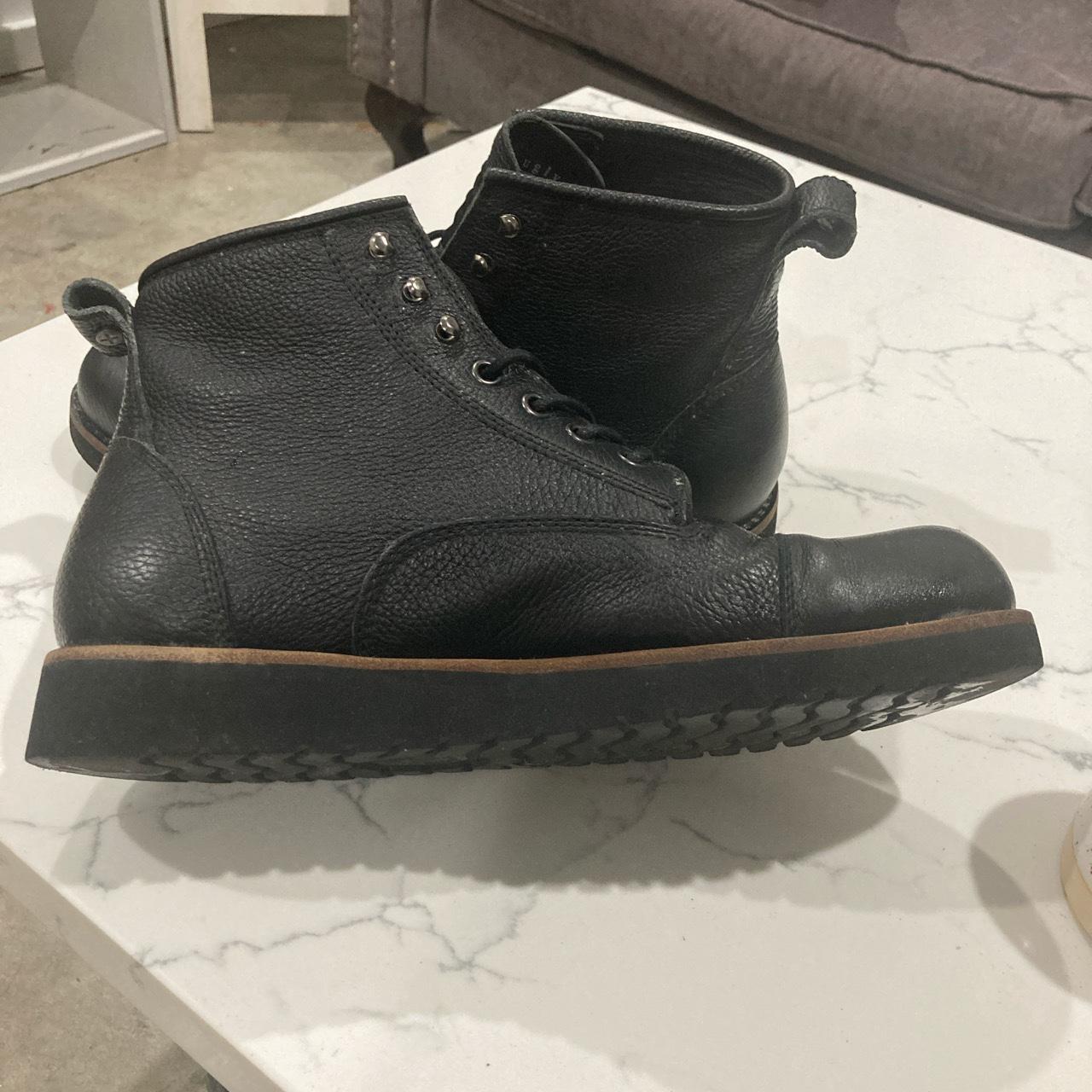 I love ugly Edmund boot in black brand new, worn once - Depop