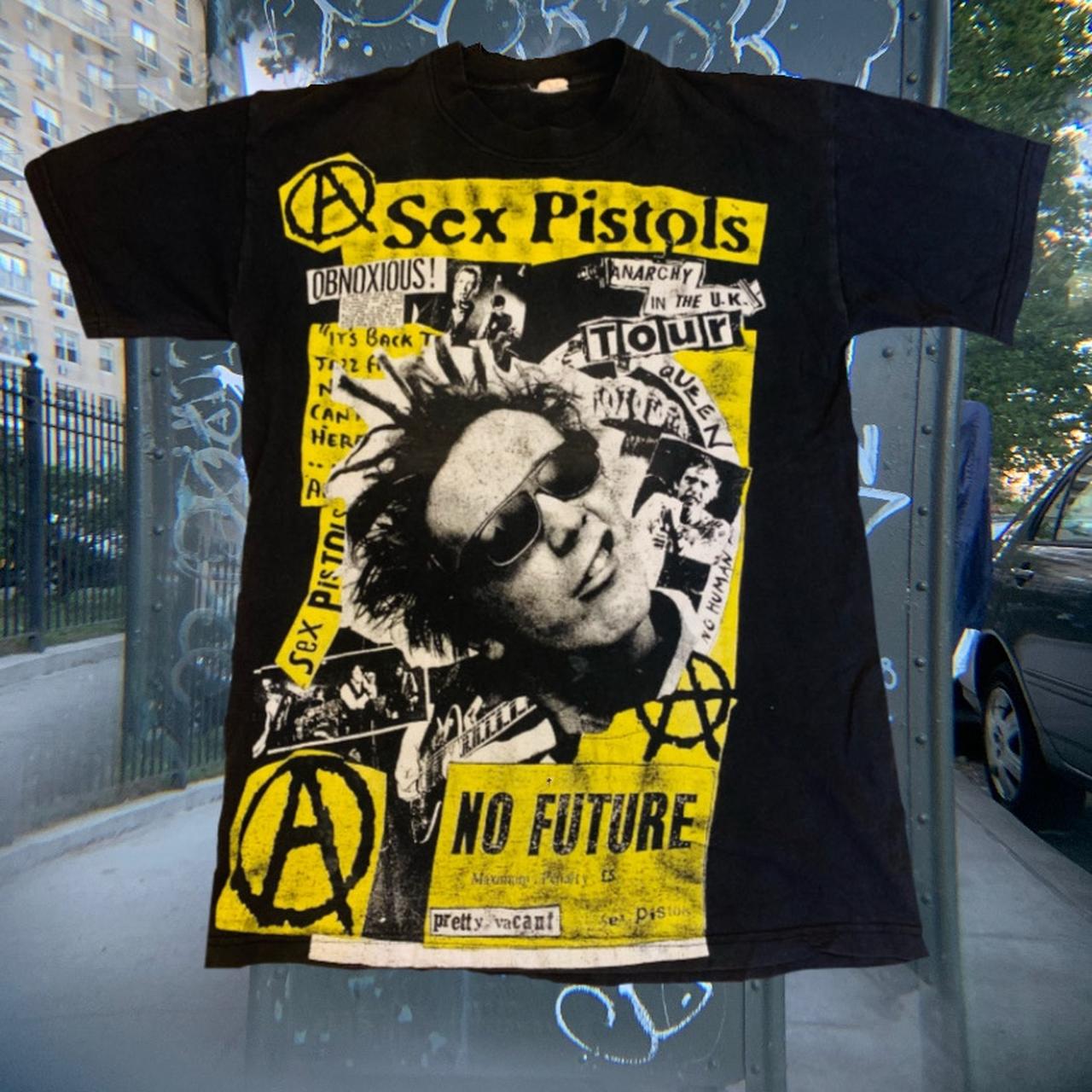 90s Vintage Sex Pistols Sid Vicious No Future Punk...