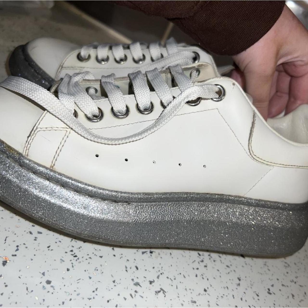 alexander mcqueen trainers grey