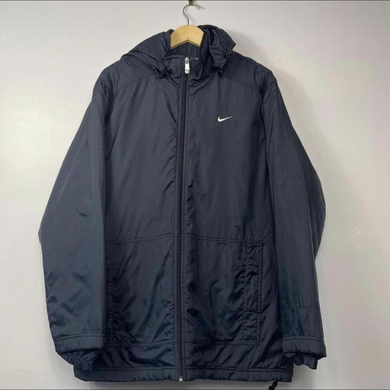 Vintage Early 00s Nike Puffer Jacket with Detachable... - Depop