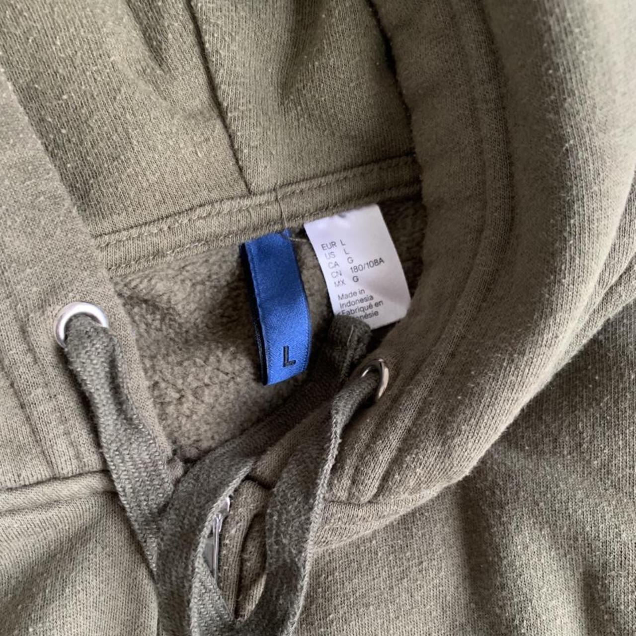 Product Image 4 - H&M Khaki zipped mens hooded