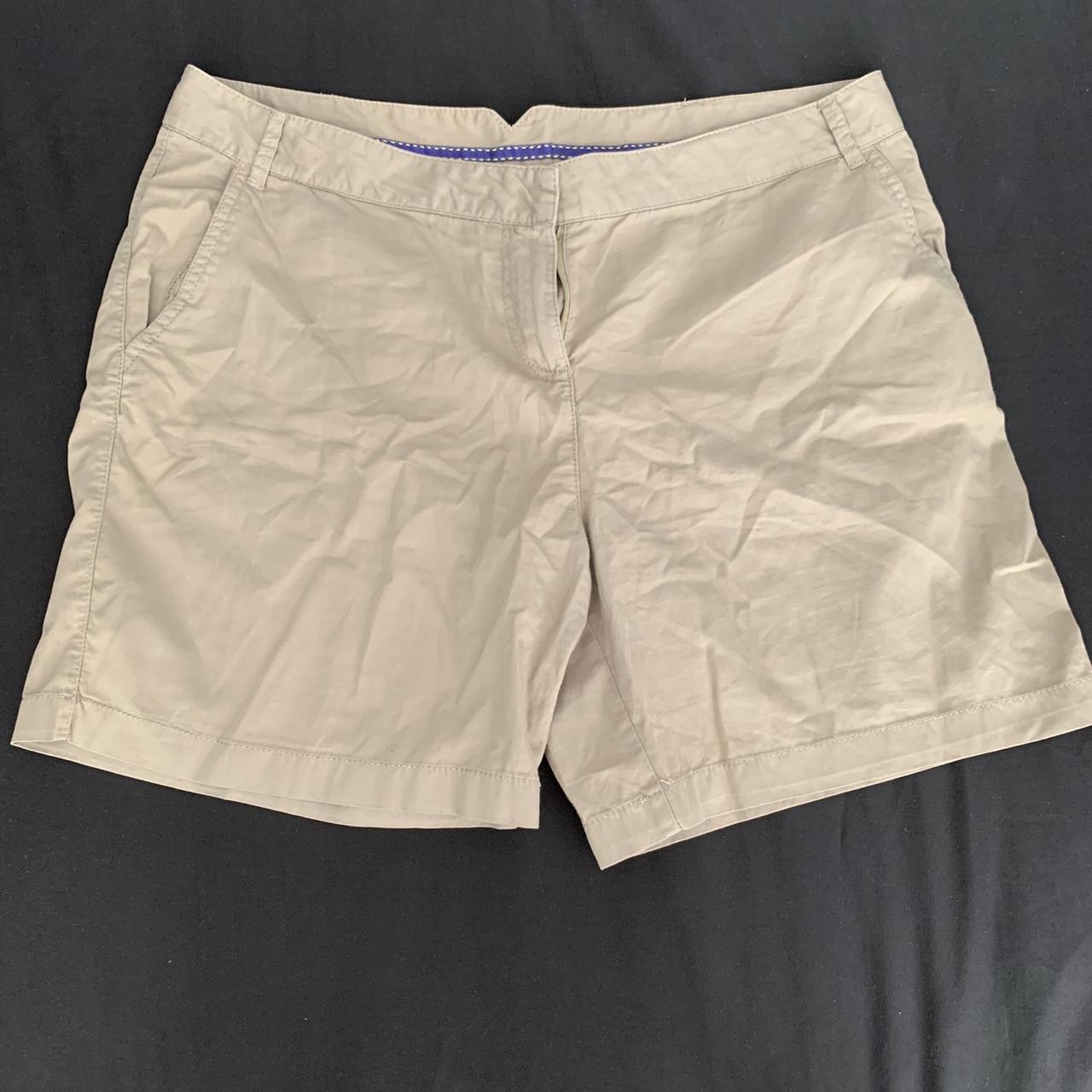 Asda George women s beige cotton shorts. Size 14