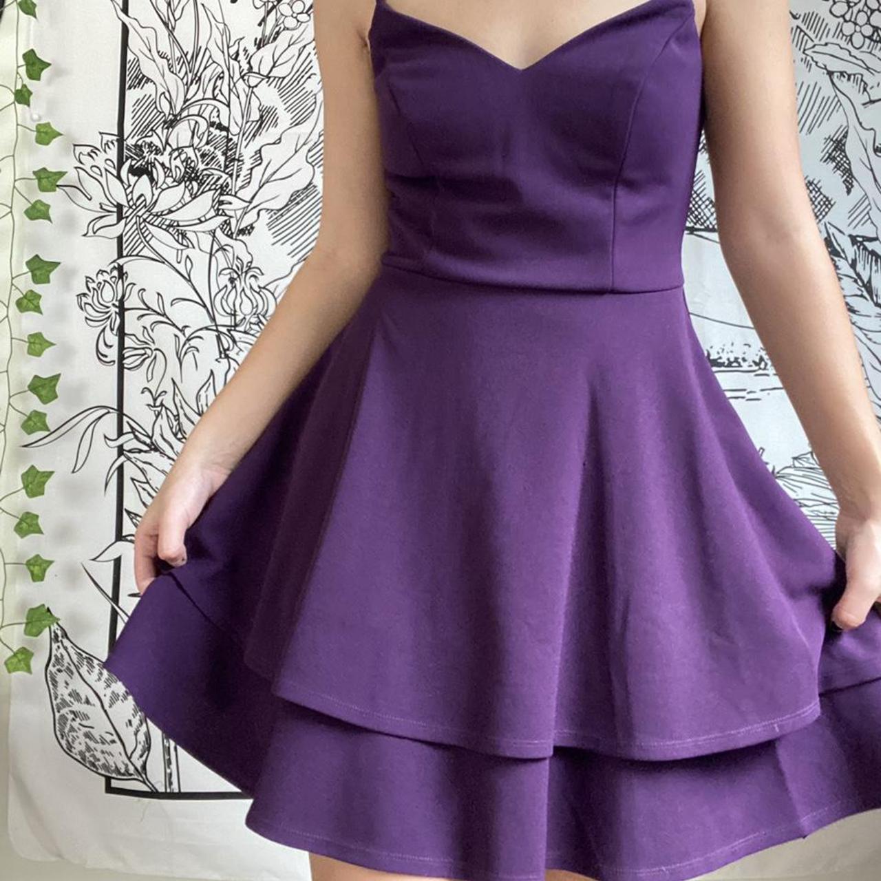 Plum 2024 party dress