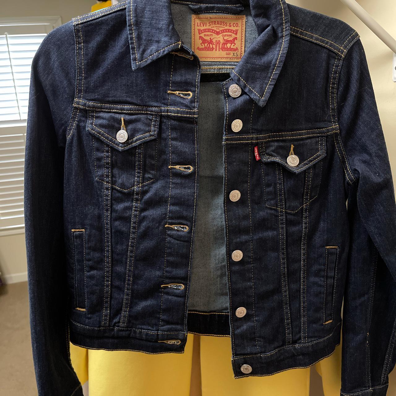 levis denim jacket no pockets