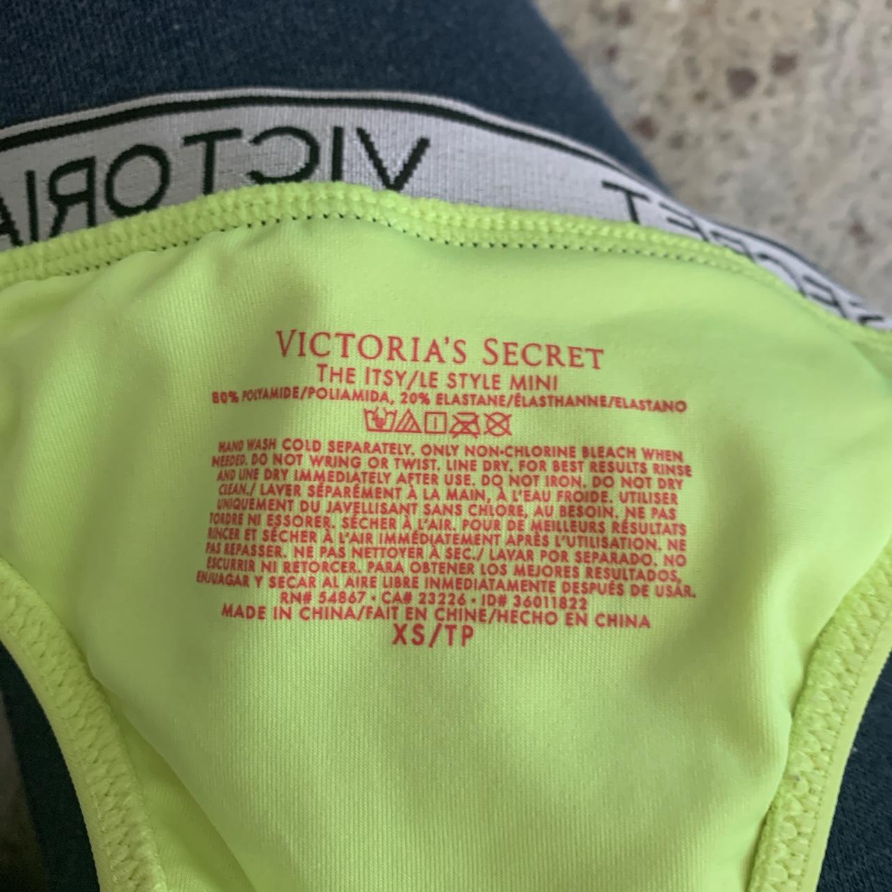 Victorias Secret Bright Yellow Bikini Bottoms Depop 4562