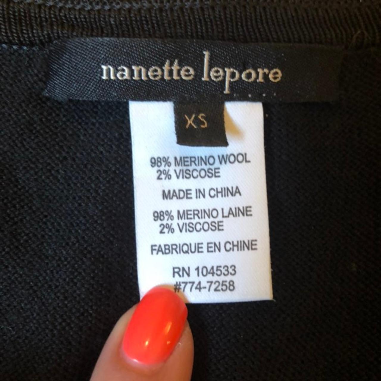 Nanette lepore black sequin feather dress size XS.... - Depop