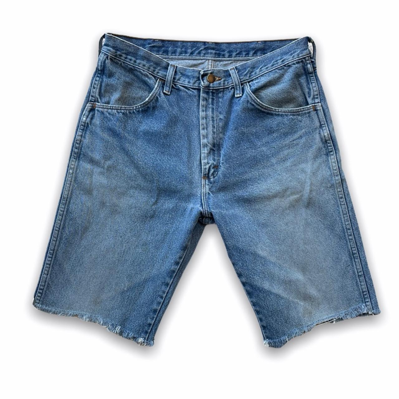 rustler denim shorts