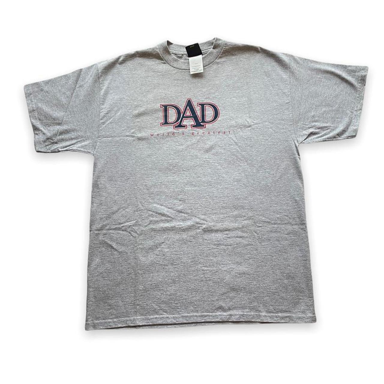 Vintage Worlds Greatest Dad T Shirt Heather Depop