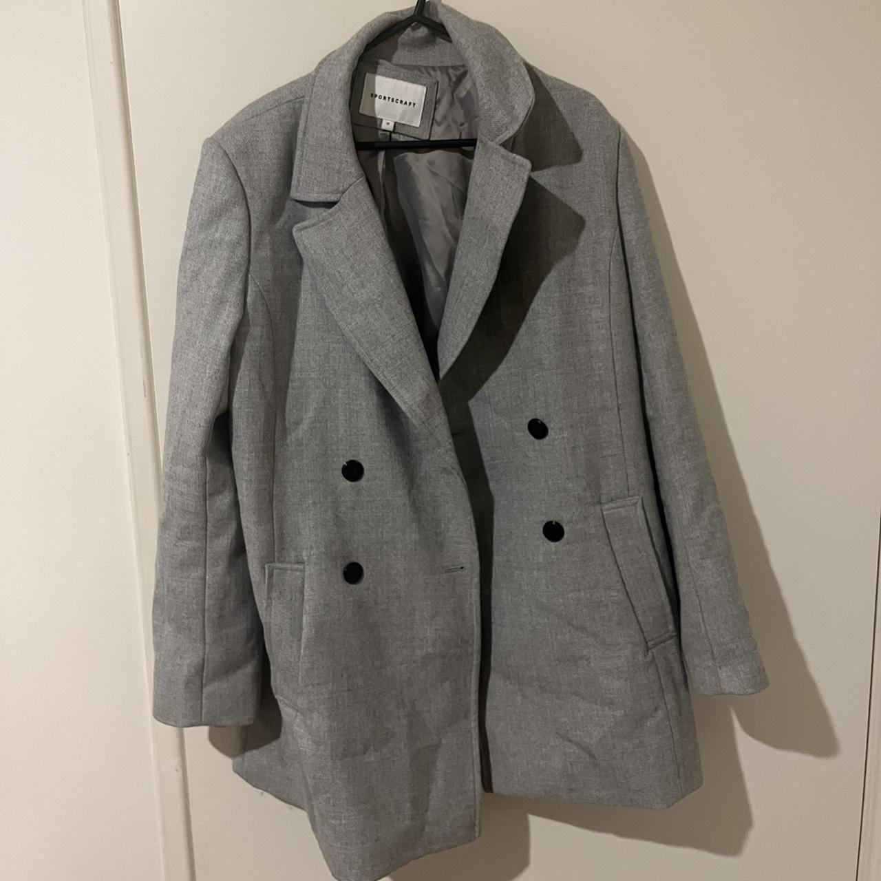 Sportscraft grey coat - size 12 Standard size 12... - Depop