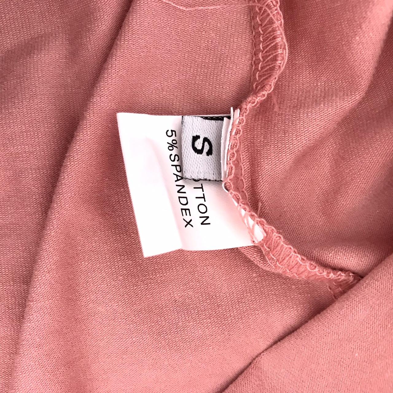 Brand new pink singlet style top with fluffy trim.... - Depop