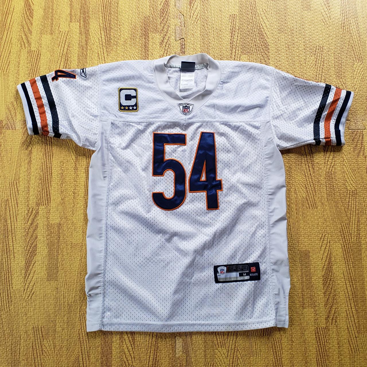 Brian Urlacher Chicago Bears Reebok Sewn Jersey Sz - Depop