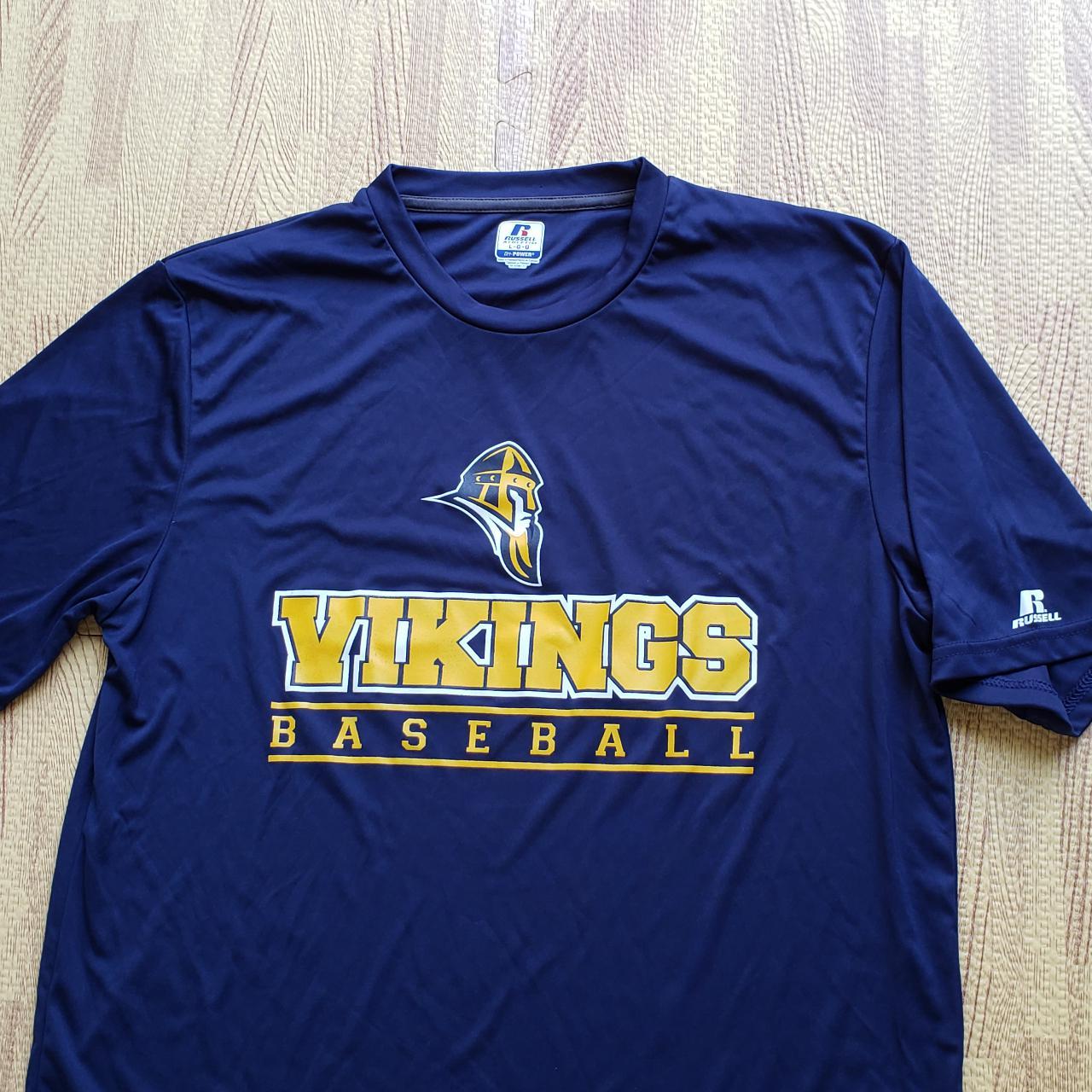 Augustana College Vikings Baseball Athletic Training Shirt Men's  Medium M Augie