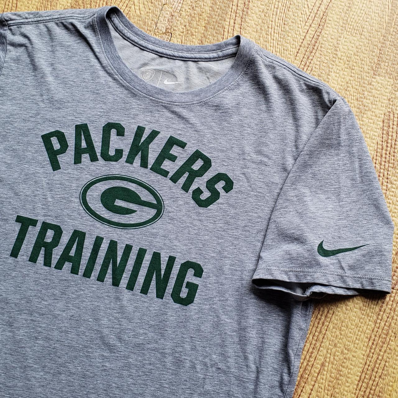 brand new dri-fit green bay packers long sleeve  - Depop