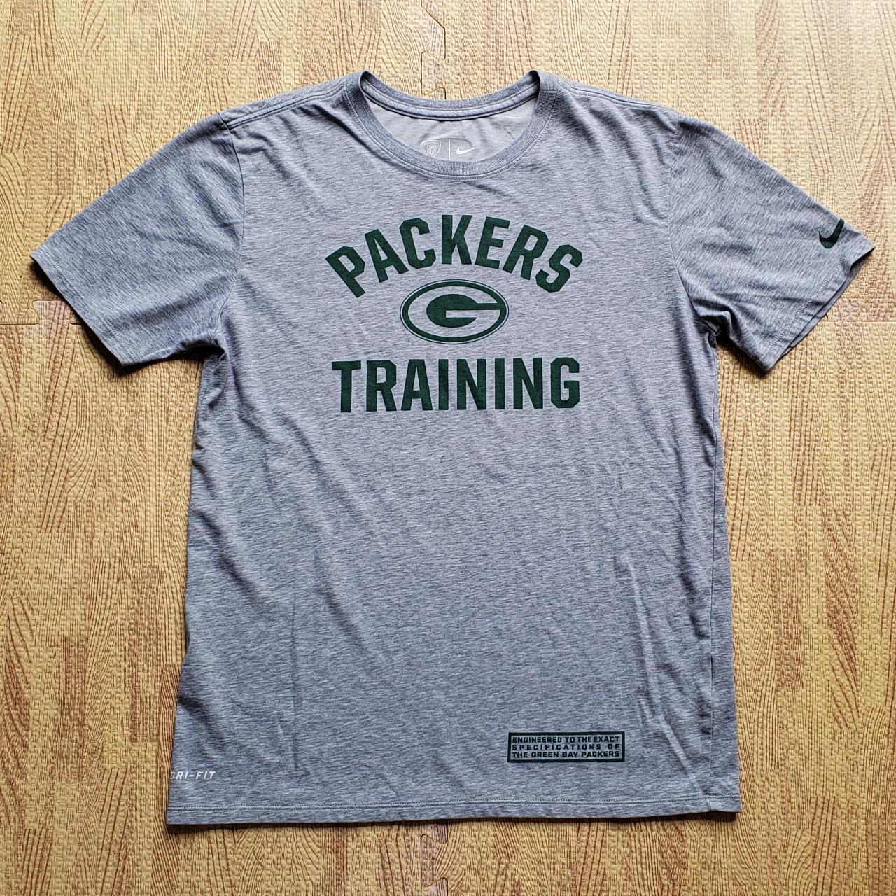 Green Bay Packers Training Nike Dri-Fit Tee - Depop