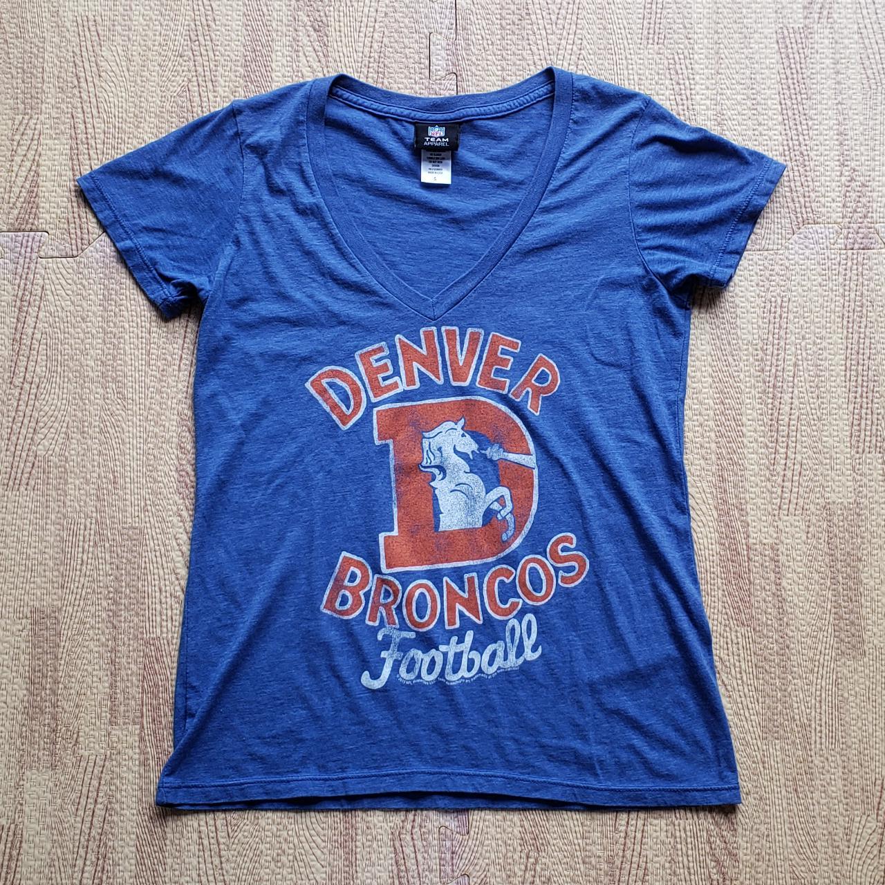 TEAM NFL Apparel DENVER BRONCOS short sleeve T-Shirt NEW TAGS sz SMALL