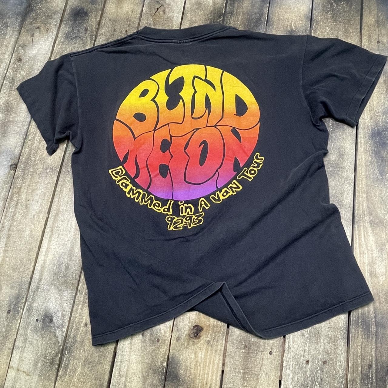 L vintage 90s 1992 Blind Melon No Rain tour t...