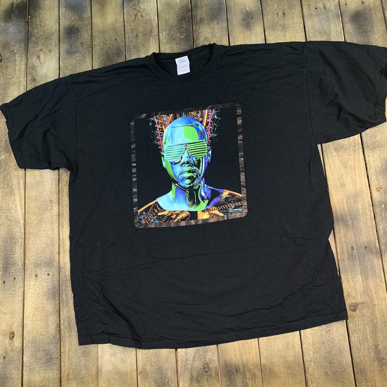 KANYE WEST GLOW IN THE DARK TOUR TEE '07 - Tシャツ