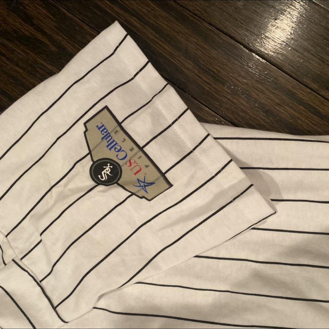 1990s cotton Miller lite promotional Sox jersey - Depop