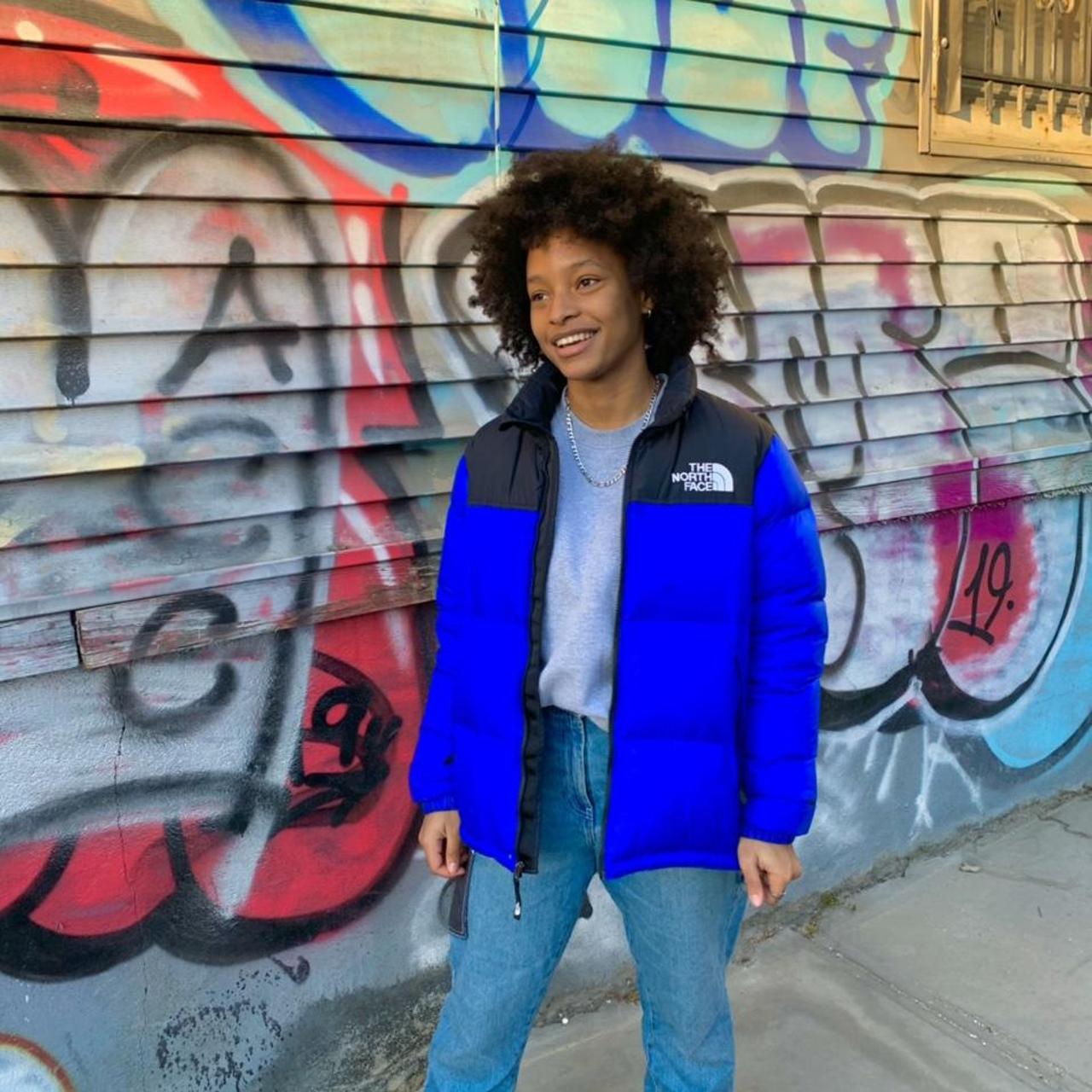 the north face 1996 navy
