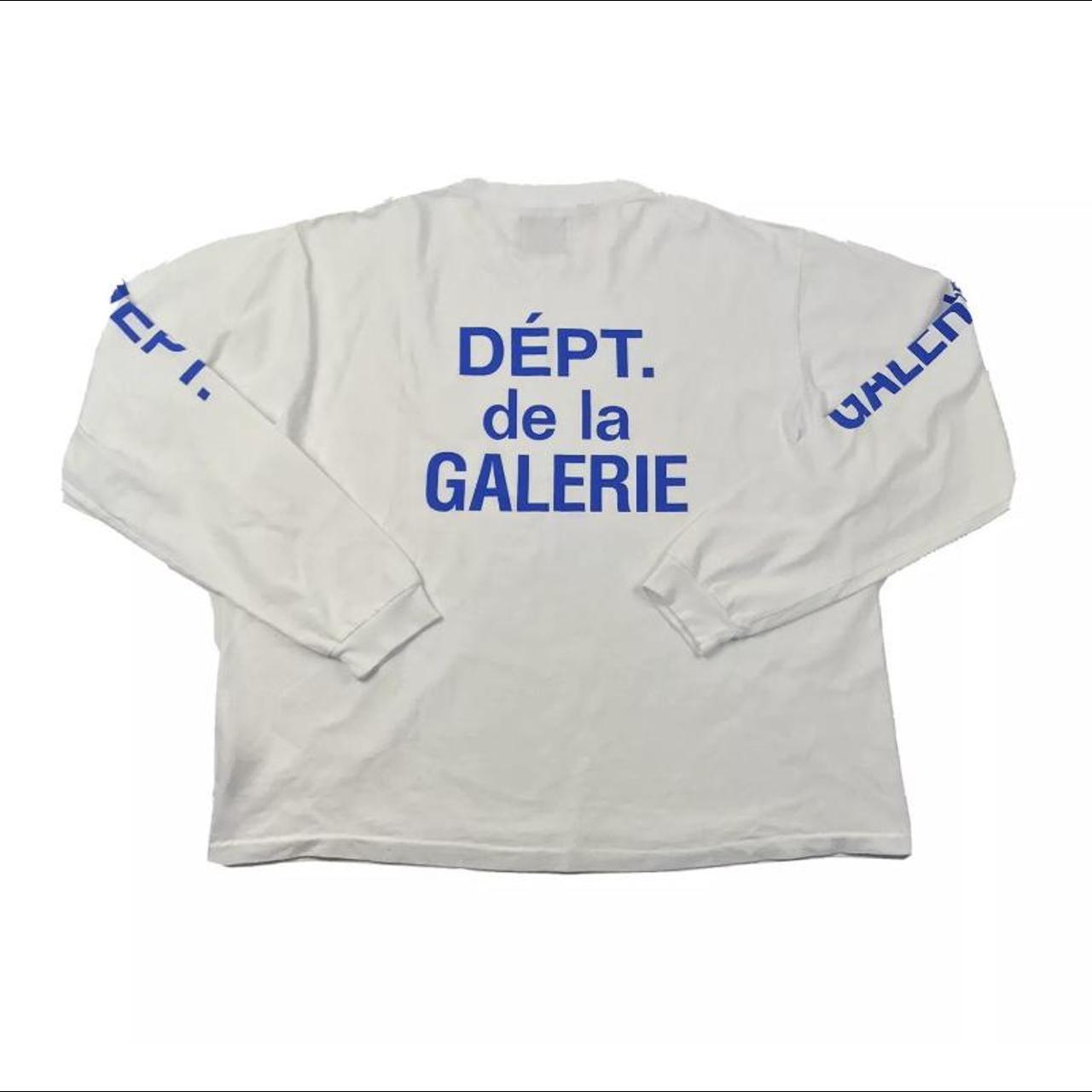 GALLERY DEPT. DEPT. DE LA GALERIE LS WHITE T-SHIRT... - Depop