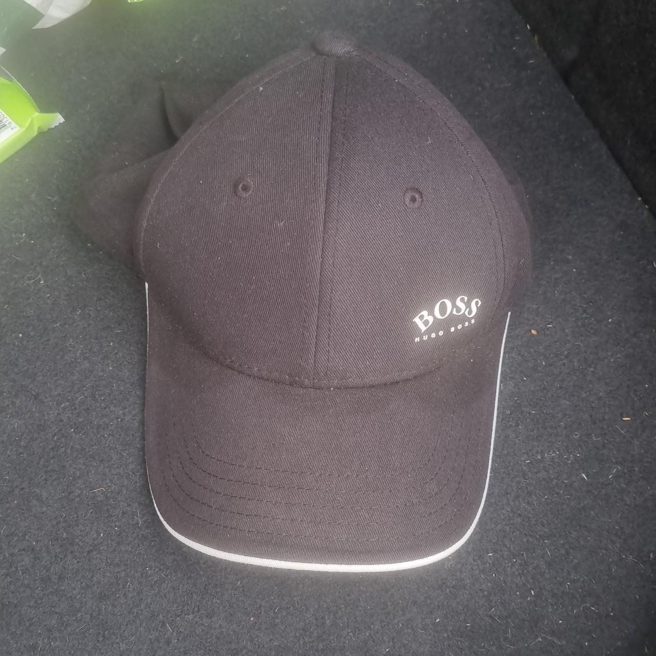 Hugo Boss cap black Designer like armarni ea7 etc. Depop