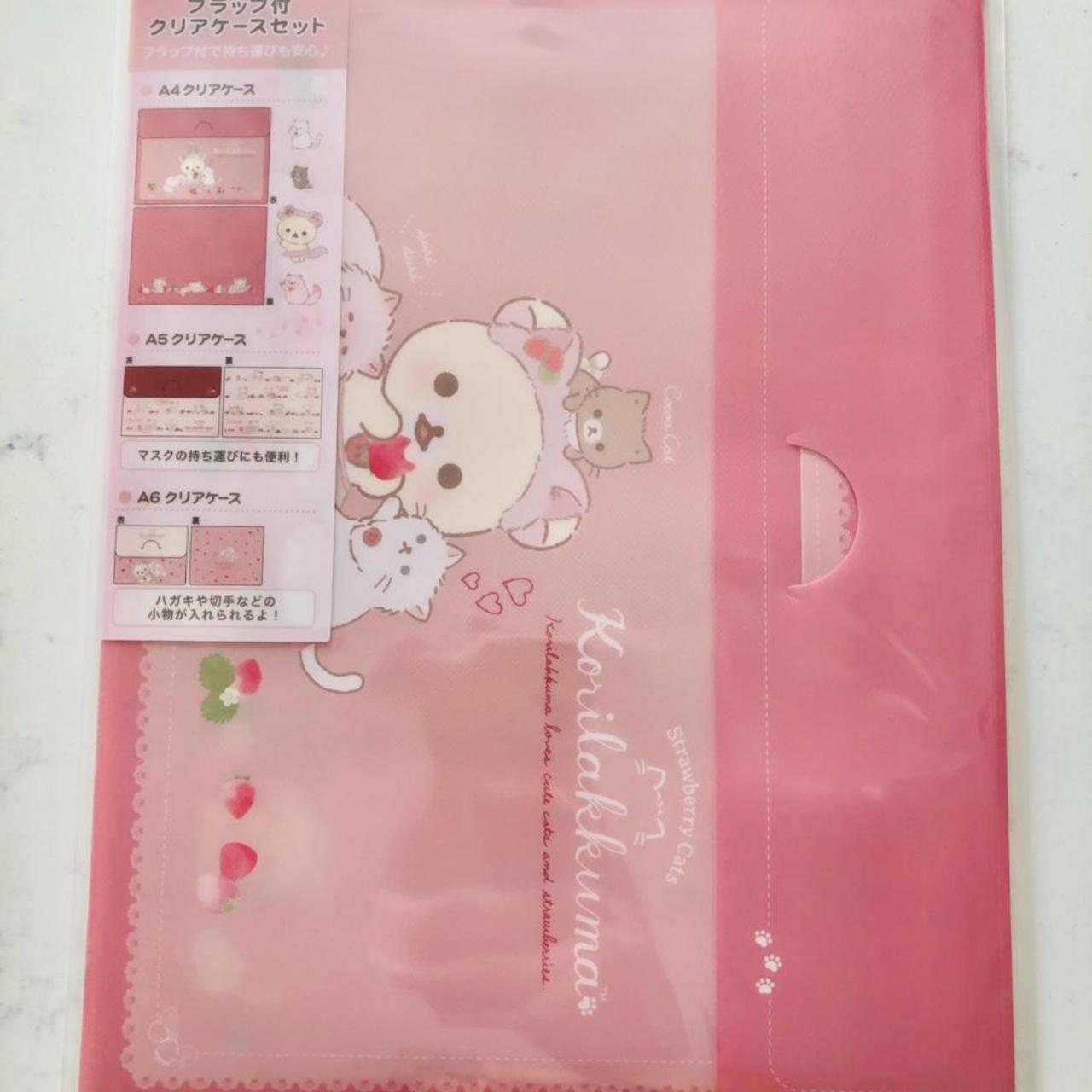 Korilakkuma 3 Folder Set San X Korilakkuma Depop